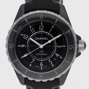 WATCH CHANEL H0683 J12 black CE/leather AT